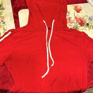 Red-Hooded Shirt
